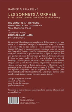 Sonnets à Orphée