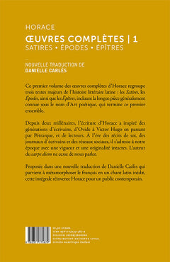 OEuvres complètes, volume I