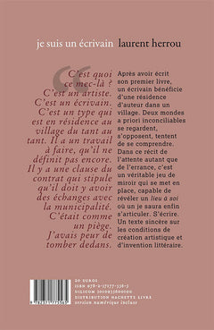 Je suis un écrivain