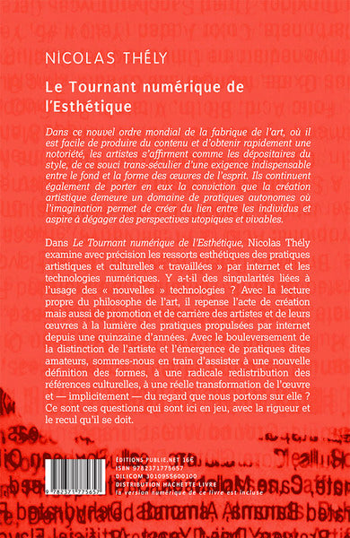 Le tournant numérique de l'esthétique