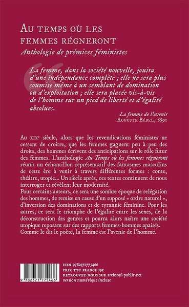 Au temps où les femmes régneront