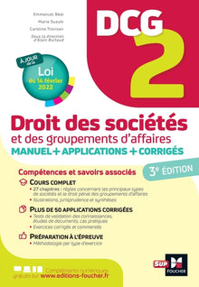 DCG 2 - Droit des sociétés et autres groupements d'affaires
