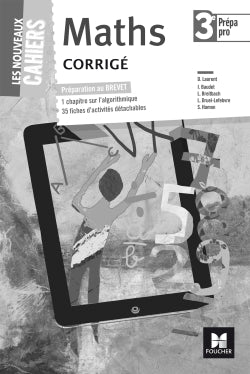 3e Prépa-Pro: Éd. 2017 - Corrigé