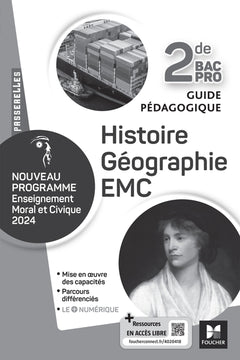 Passerelles - Histoire Géographie EMC - 2de Bac Pro - Guide pédagogique