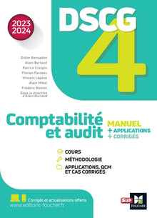 DSCG 4 - Comptabilité et audit - Manuel et applications