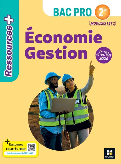 Ressources Plus - Économie Gestion - 2de Bac Pro