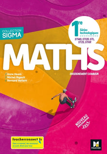 Sigma - Mathématiques 1re Séries technologiques