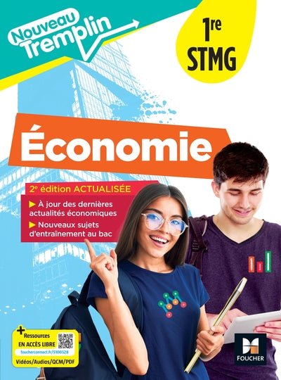Nouveau Tremplin - Économie - 1re STMG - Éd. 2025