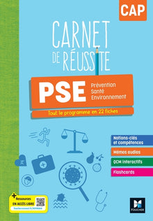 Carnet de Réussite - PRÉVENTION SANTÉ ENVIRONNEMENT (PSE) - CAP