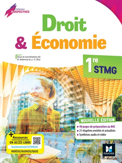 Perspectives - Droit-Économie - 1re STMG - Éd. 2023