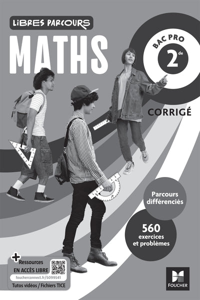 Libres parcours - Maths 2de Bac Pro - Éd. 2025 - Corrigé