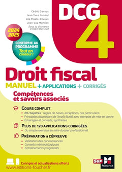 DCG 4 - Droit fiscal - Manuel et applications