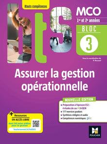 Bloc 3 Assurer la gestion opérationnelle - BTS MCO - 1&2 années
