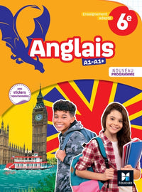 Cahier d'anglais 6e Enseignement adapté - Éd. 2025