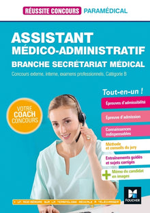 Réussite concours - Assistant médico-administratif - Secrétariat médical - Cat B