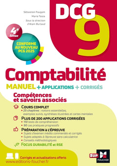 DCG 9 - Comptabilité - Manuel et applications