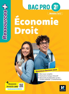 Ressources Plus - Économie-Droit - 2de Bac Pro - Ed. 2026 - Livre élève
