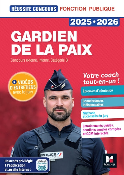 Réussite Concours - Gardien de la paix - 2025-2026