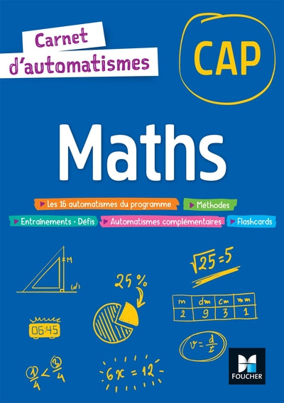 Carnet d'automatismes - Maths CAP