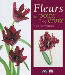 Fleurs au point de croix