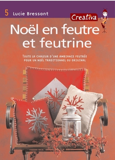 Noel en feutre et feutrine