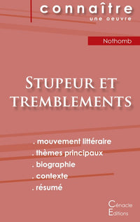 Fiche de lecture Stupeur et tremblements