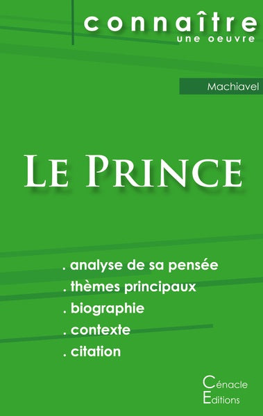Le Prince de Machiavel
