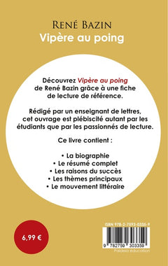 Fiche de lecture Vipère au poing (Étude intégrale)