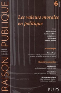 Valeurs morales en politique