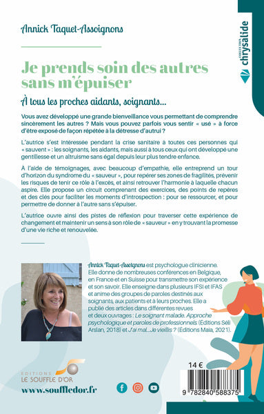 Je prends soin des autres sans m'épuiser