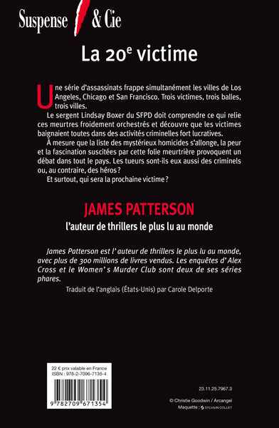 La 20e victime