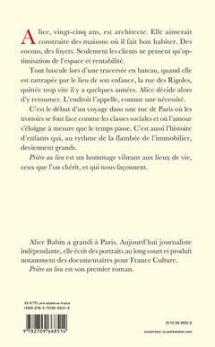 Prière au lieu