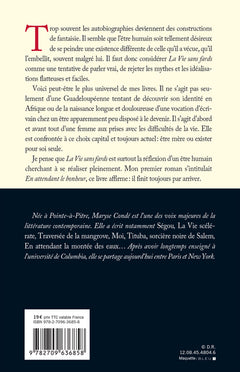 La vie sans fards