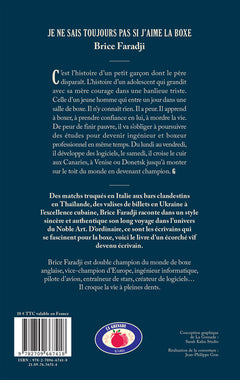 Je ne sais toujours pas si j'aime la boxe