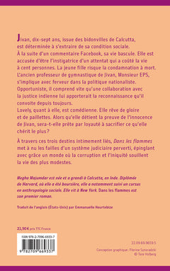 Dans les flammes