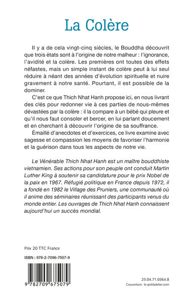 La Colère - Nouvelle Édition