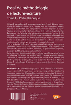 Essai de méthodologie de lecture-écriture