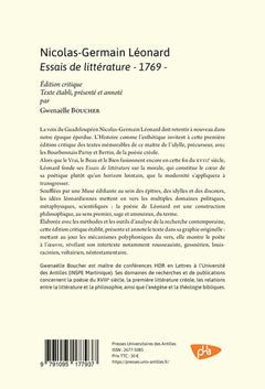 Essais de littérature