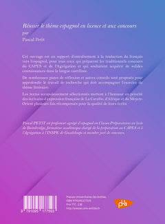 Réussir le thème espagnol en licence et aux concours