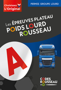 EPREUVES PLATEAU POIDS LOURD ROUSSEAU