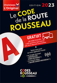 Code Rousseau de la route B 2022