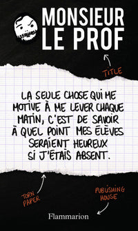 Monsieur Le Prof