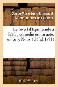 Le réveil d'Epiménide à Paris