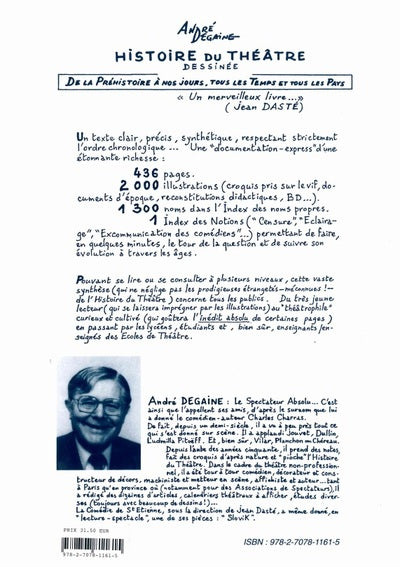 Histoire du théâtre dessinée