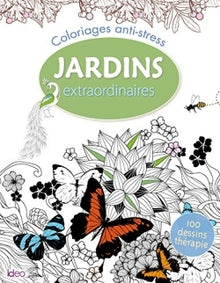 Coloriages jardins extraordinaires