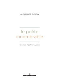 Le poète innombrable