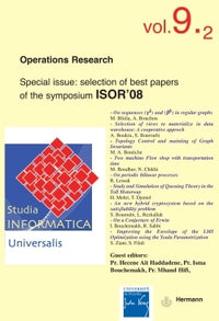 Studia Informatica Universalis n°9-2. Operations research