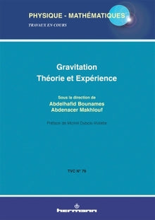 Gravitation : Théorie et expérience