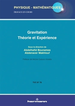 Gravitation : Théorie et expérience