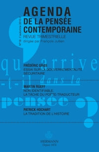 Agenda de la pensée contemporaine n°18